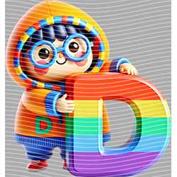 Cartoon letters-CL 541